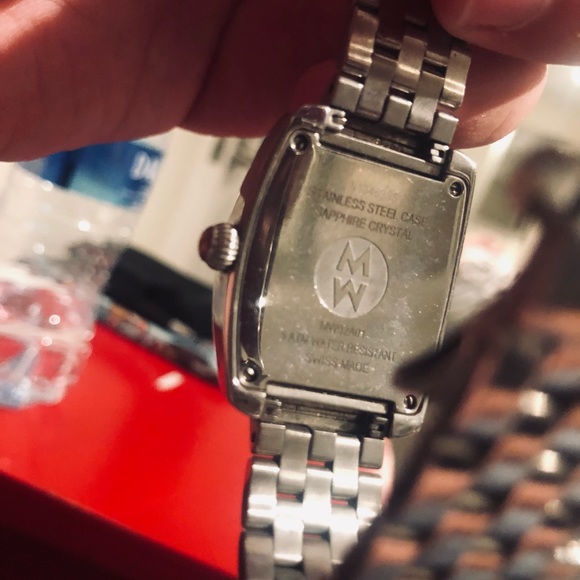 Michele Silver Urban Mini Diamond Watch main image 2
